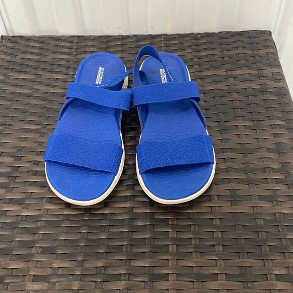 Sketchers, Goga, Matt sandals women’s size 10 ￼ - Picture 1 of 6